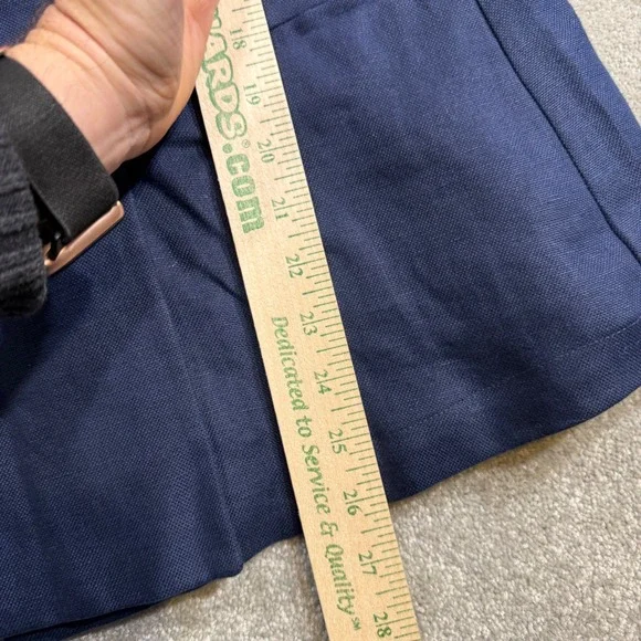 J McLaughlin Ressie Jacket Navy Double Breasted Blazer NWT Sz 8 Old Money Preppy - Picture 16 of 16